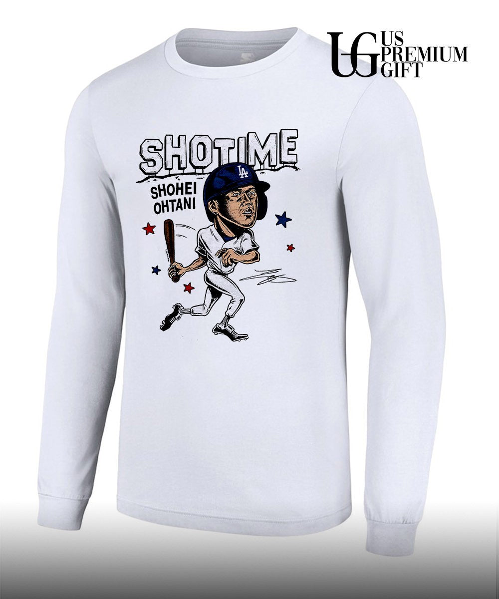 Shohei Ohtani Los Angeles Dodgers Shotime caricature shirt