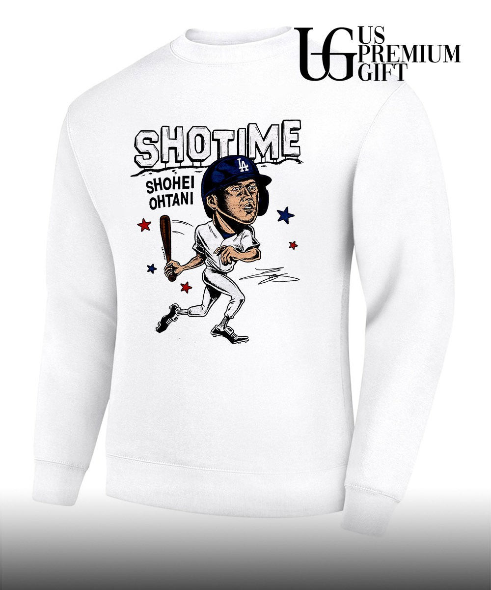 Shohei Ohtani Los Angeles Dodgers Shotime caricature shirt