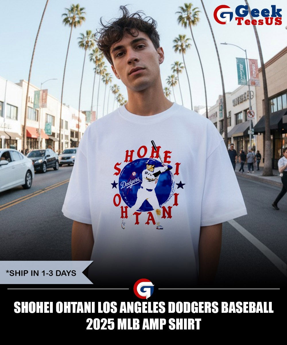 Shohei Ohtani Los Angeles Dodgers baseball 2025 MLB Amp shirt
