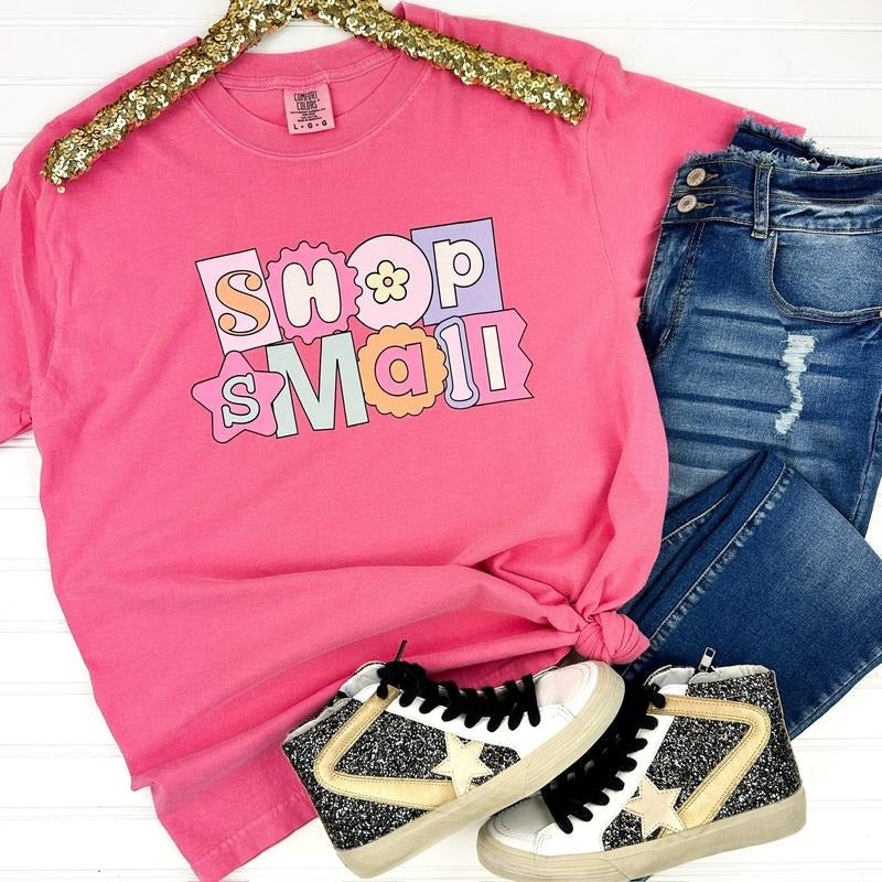 Shop Small Comfort Colors T-Shirt Hoodie, Sweatshirt | HypeDripTees.com