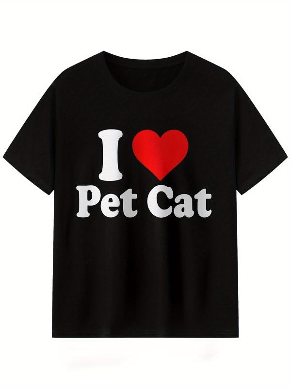 Short Sleeve Round Neck Cat Lover Men T-Shirt Graphic Streetwear Hoodie, Sweatshirt | HypeDripTees.com