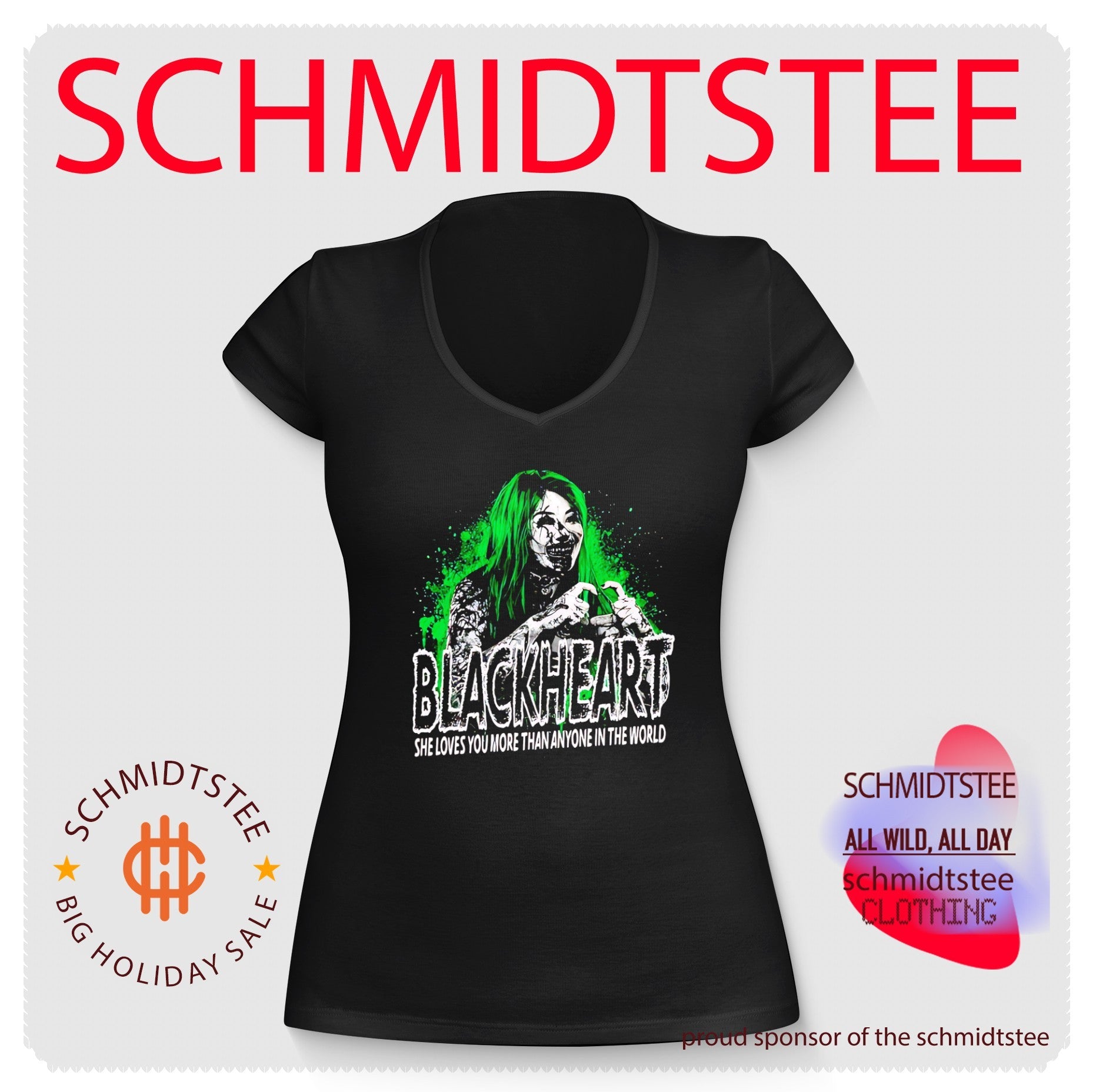Shotzi Blackheart she loves you more than anyone is the world shirt