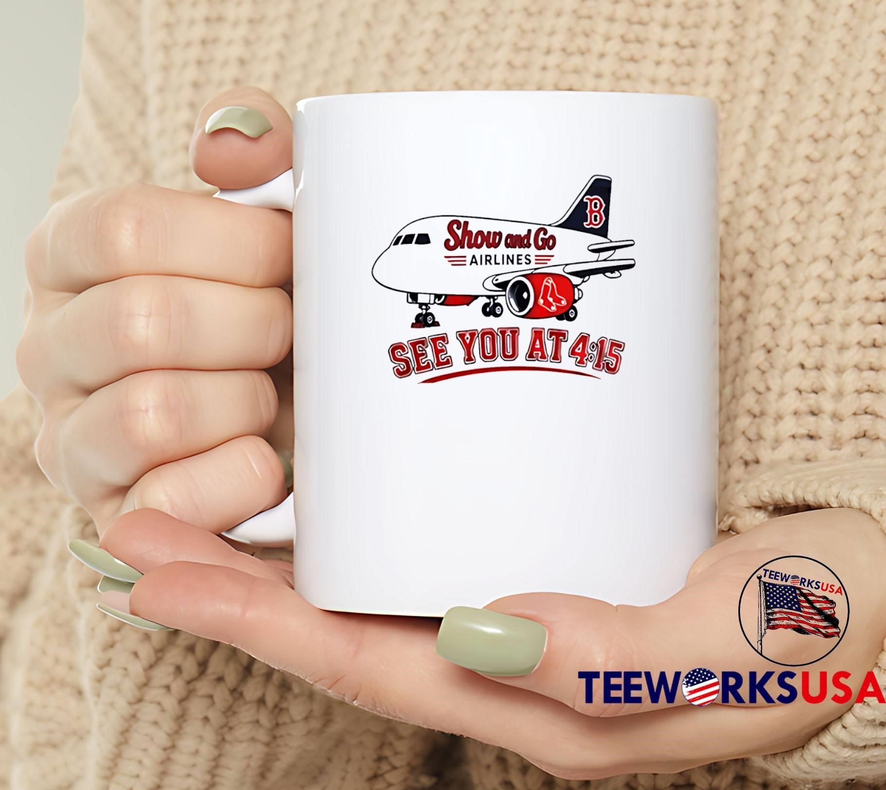 Show and Go Airlines Boston Red Sox Shirt