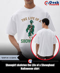 Showgirl skeleton the Life of a Showghoul Halloween shirt