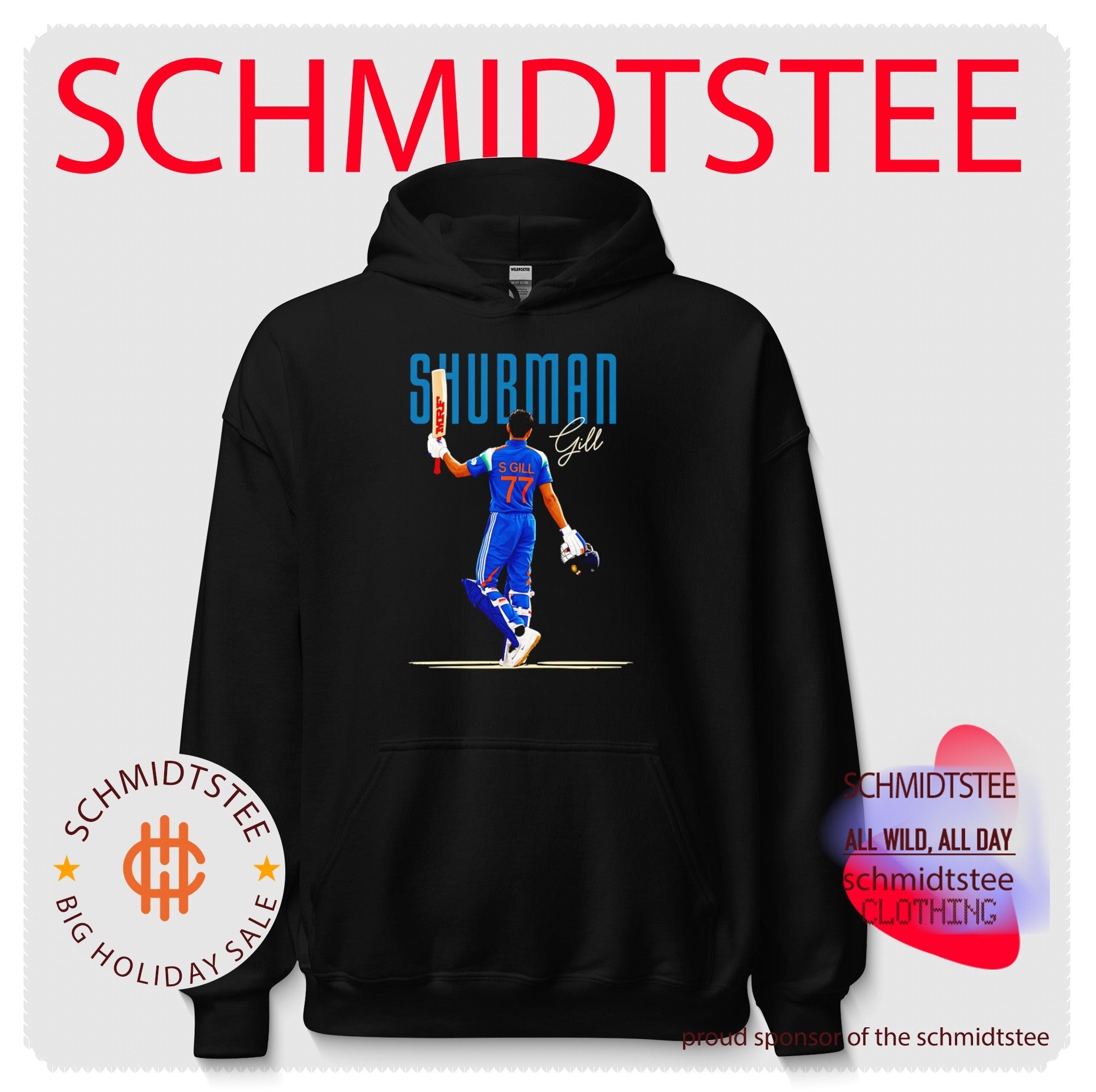 Shubman Gill Indian Cricket signature shirt