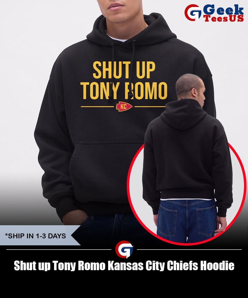 Shut up Tony Romo Kansas City Chiefs shirt