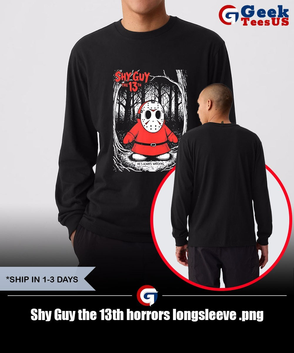 Shy Guy the 13th horrors shirt