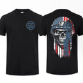 Sig Sauer Army Skull Flag 2 Sided T-shirt - Tactical Gear Gun Lover Nature Hunting Enthusiast Outfit Gift For Men And Women Dad Cottonmenswear