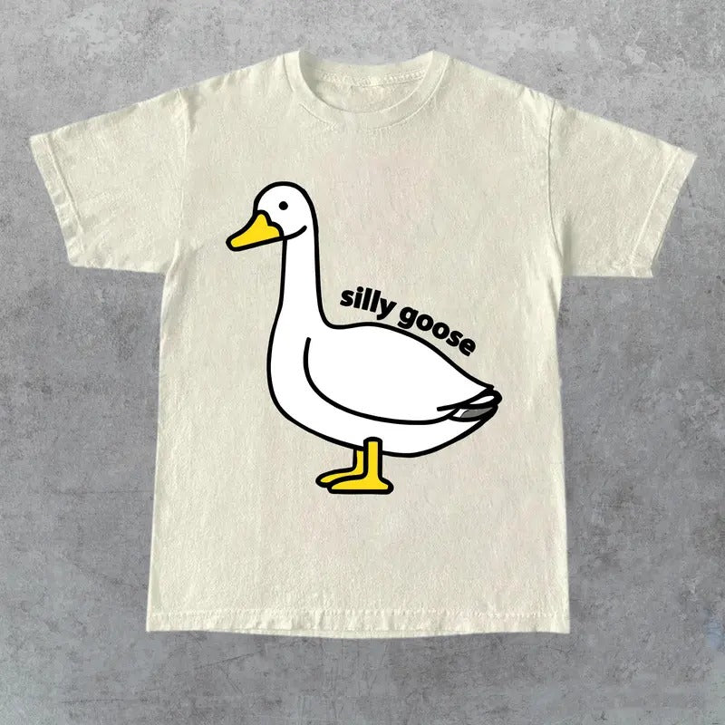 Silly Goose University Shirt , Silly Goose Crewneck, Funny Goose T shirt , Unisex Silly Goose, Funny Mens  Menswear, Gift...