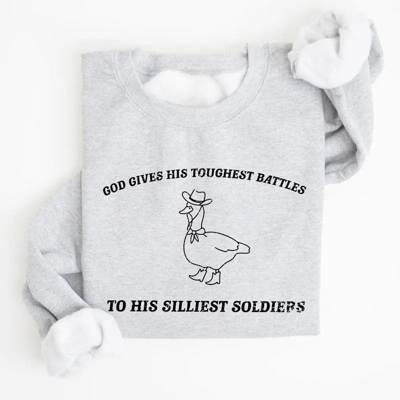 Silly Goose, Funny, Aesthetic Sweatshirt, Health, Funny,  Gift for Girl T-Shirts, Hoodie | HypeDripTees.com