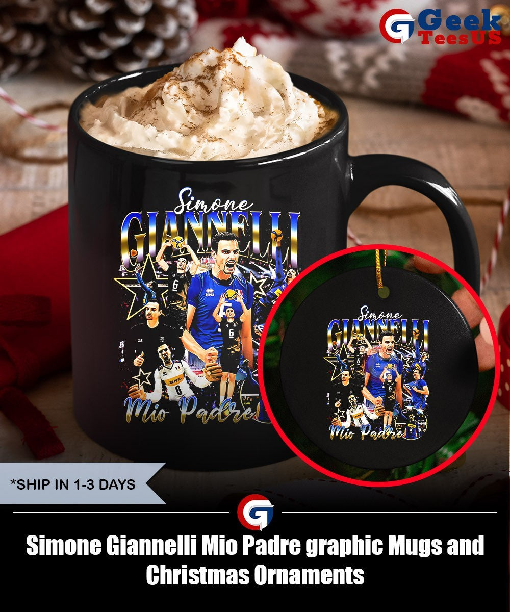 Simone Giannelli Mio Padre graphic shirt