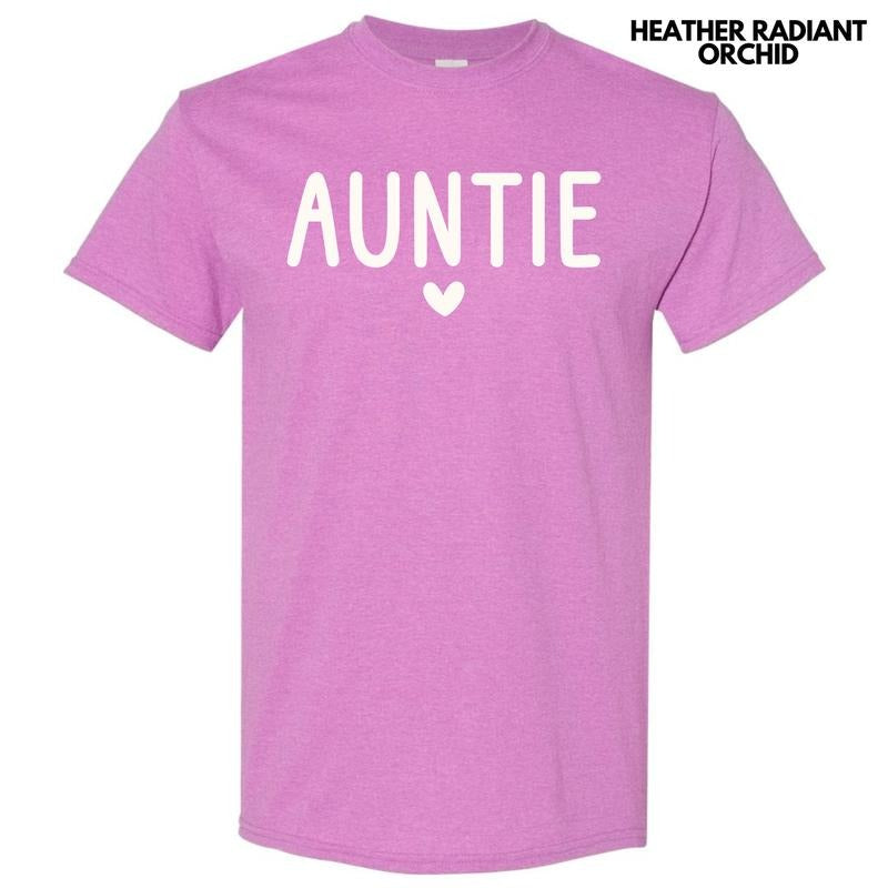 Simple Auntie Gildan Short Sleeve T-Shirt 'NLB' Hoodie, Sweatshirt | HypeDripTees.com