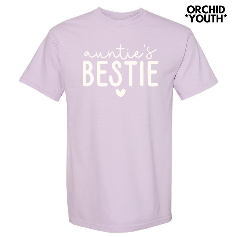 *** Simple Auntie's Bestie Comfort Colors T-Shirt (Youth) 'NLB' Hoodie, Sweatshirt | HypeDripTees.com