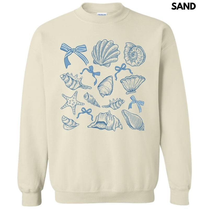 Simple Seashells Sweatshirt 'NLB' T-Shirts, Hoodie | HypeDripTees.com