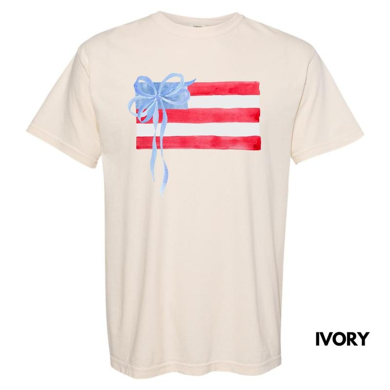 Simple USA Flag Comfort Colors T-Shirt 'NLB' Hoodie, Sweatshirt | HypeDripTees.com