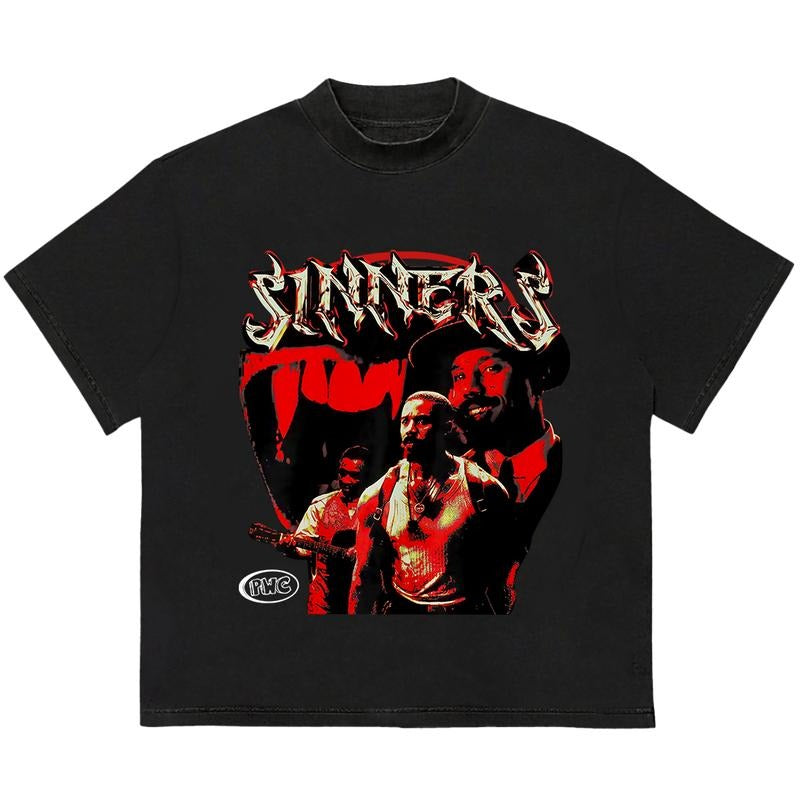 Sinner 2025 movie T-Shirt Relaxed Fit Perfect Gift for Him Street Style Hoodie, Sweatshirt | HypeDripTees.com
