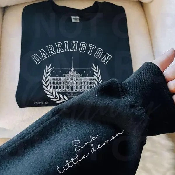 Sinner Book Quote Sweater - Dark Romance Novel Fan Pullover - Shantel Tessier Inspired Crewneck Sweatshirt T-Shirts, Hoodie