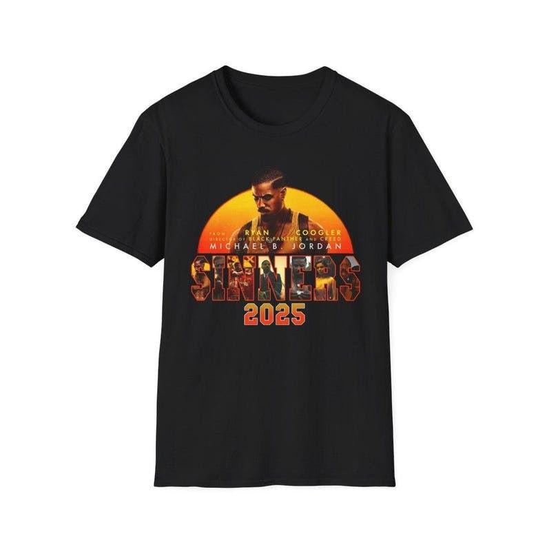 Sinners 2025 T-Shirt Action Movie Streetwear Unisex Tee Hoodie, Sweatshirt | HypeDripTees.com