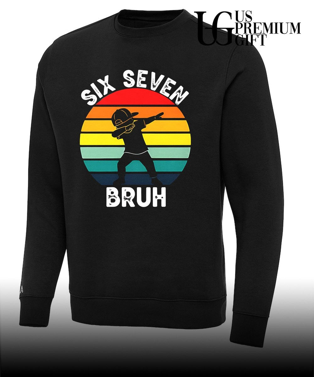 Six seven bruh dabbing shirt