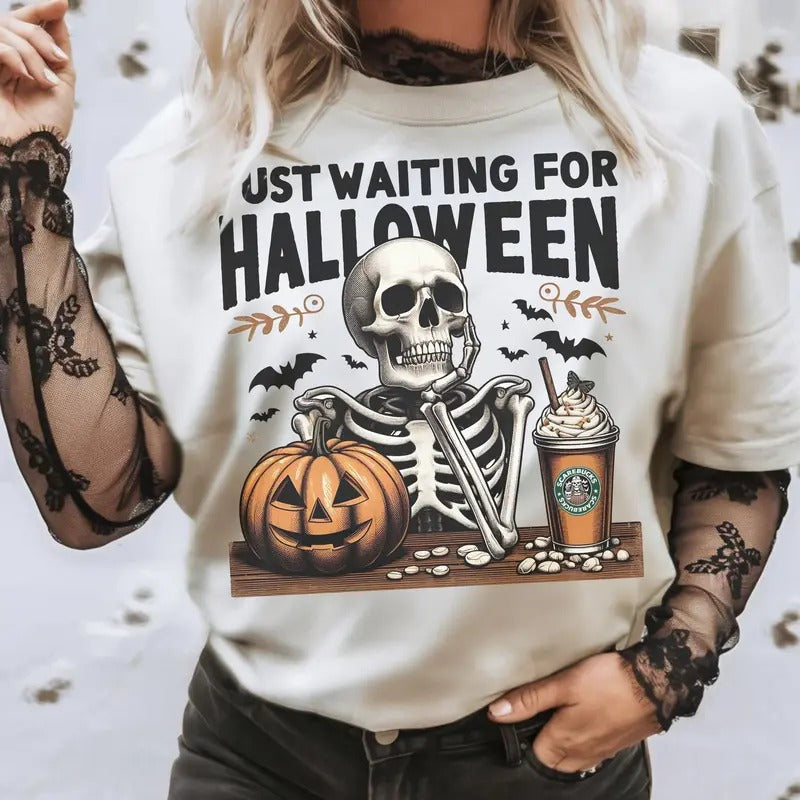 Skeleton  Halloween T-Shirt DRG, Retro halloween T-Shirt DRG, female skeleton T-shirt Hoodie, Sweatshirt | HypeDripTees.com