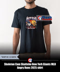 Skeleton Cam Skattebo New York Giants MLB Angry Runs 2025 shirt