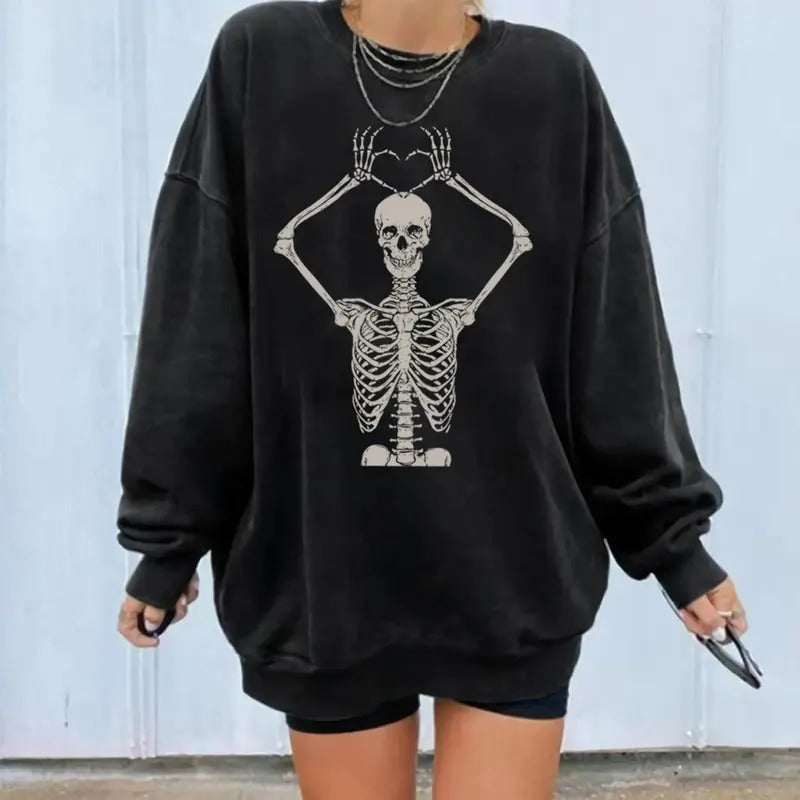 Skeleton Halloween 90s Halloween Skull Skeleton Halloween Shirt Halloween Costume Funny Sarcastic Skeleton Halloween Shirt T-Shirts, Hoodie, Sweatshirt