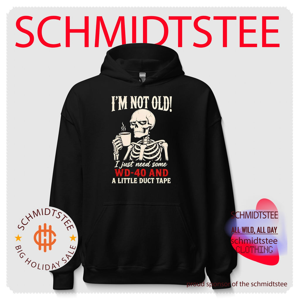 Skeleton I’m Not Old I Just Need Some WD-40 and a Little Duct Tape shirt