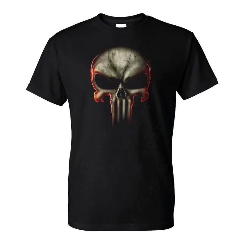 Skull 3D Graphic Men's T-Shirt Hoodie, Sweatshirt | HypeDripTees.com