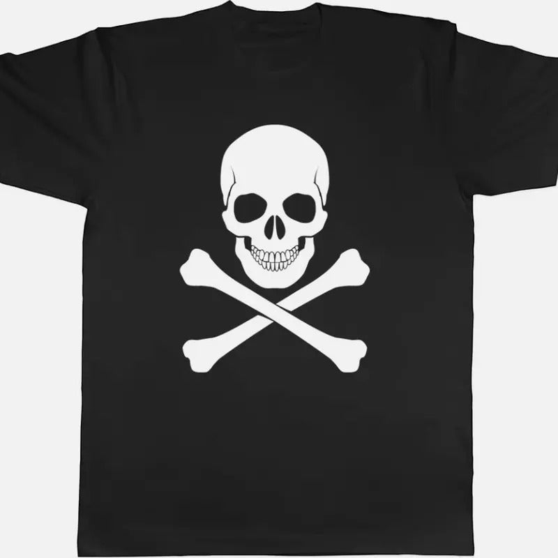 Skull and Crossbones Gothic Unisex Mens Womens T-Shirt Tee Hoodie, Sweatshirt | HypeDripTees.com