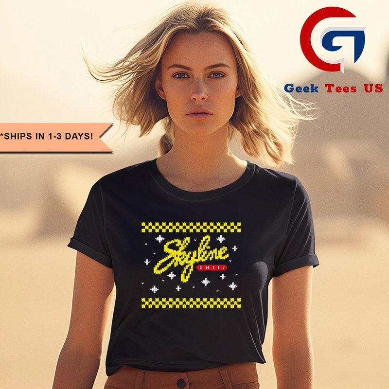 Skyline Chill ugly Christmas 2025 shirt