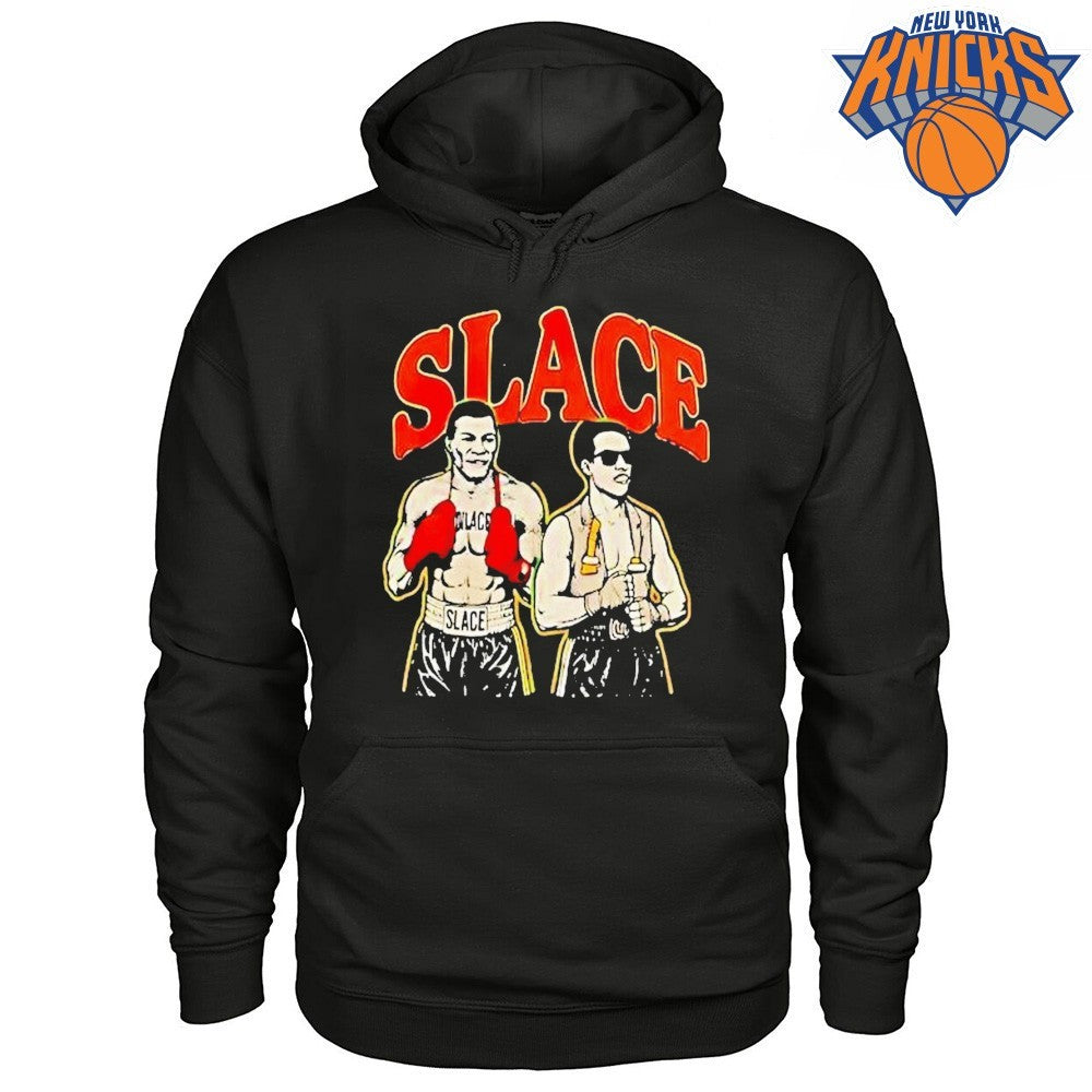 Slace Boxing Illustration Featuring Slace Professional Boxer Shirts