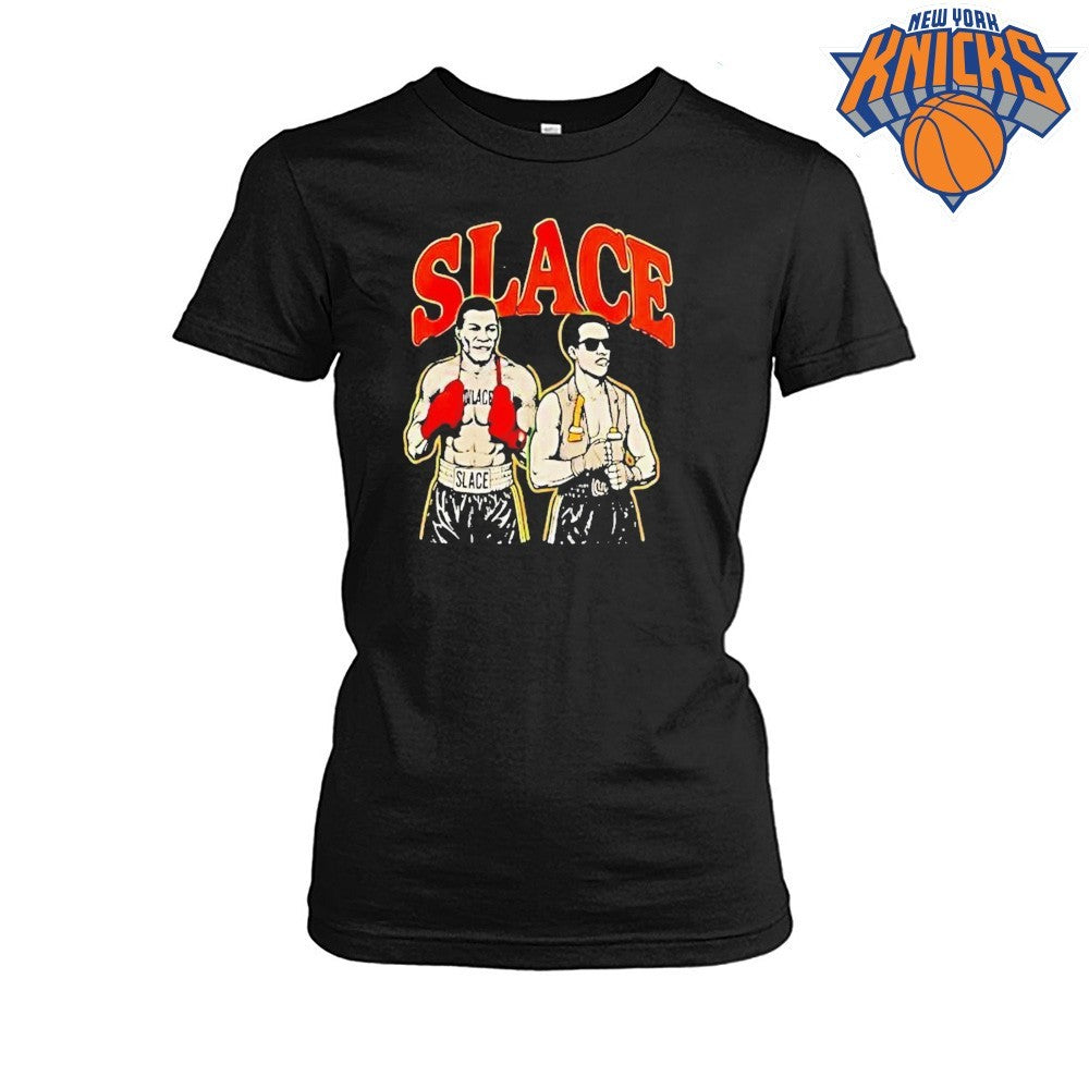 Slace Boxing Illustration Featuring Slace Professional Boxer Shirts