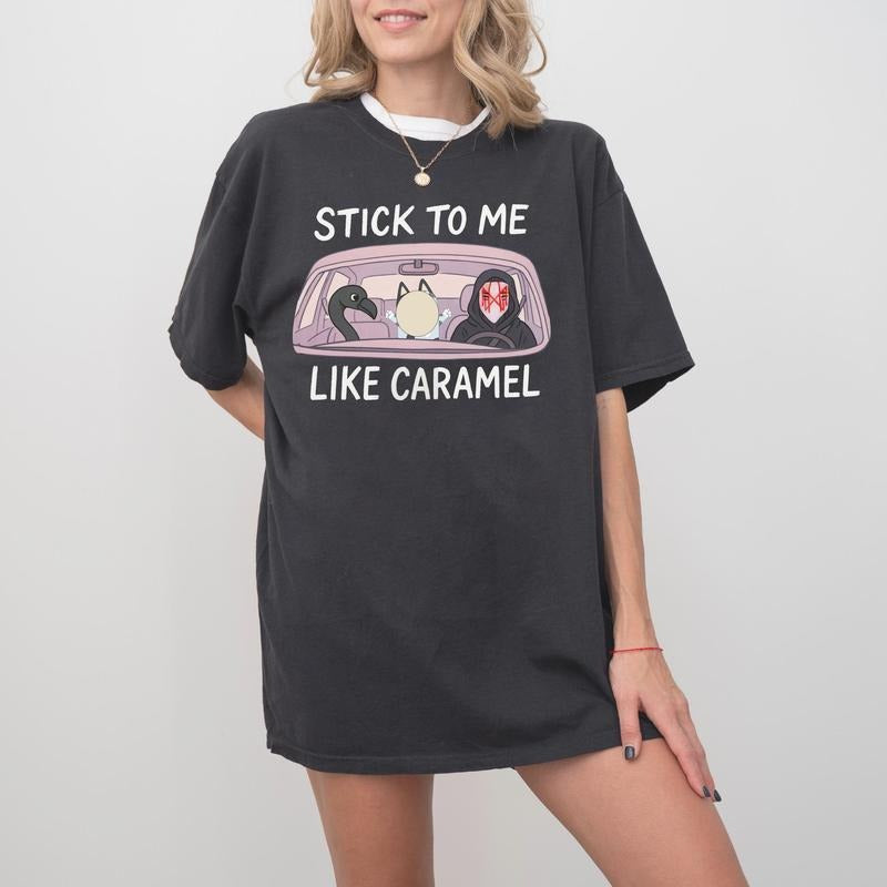 Sleep T0ken Stick to me like Car@mel Shirt, The Ev3n In Arc@dia, Concert T0ur 2025 Tee Hoodie, Sweatshirt | HypeDripTees.com