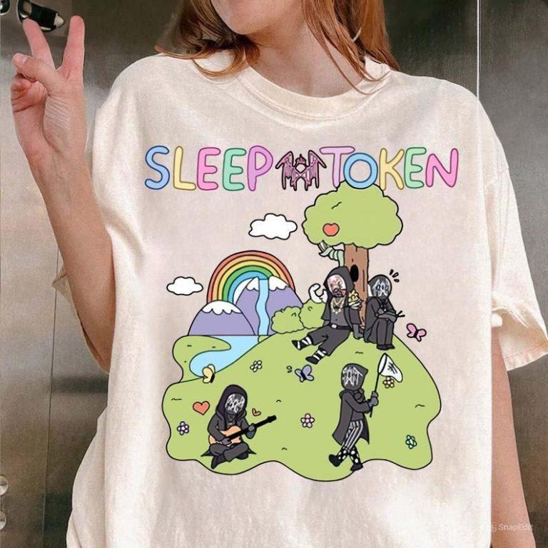 Sleep Token Cowboy Rider In The Park Shirt Cute Rainbow T-Shirt Halloween Ideas Shirt Hoodie, Sweatshirt | HypeDripTees.com