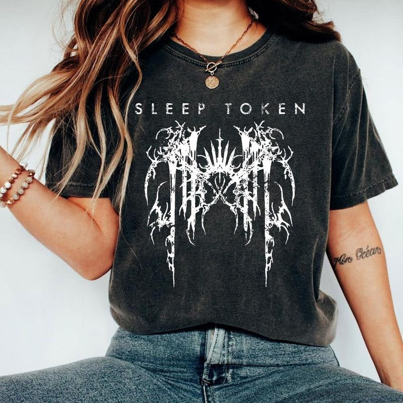 Sleeptokenn Music Tour 2025 Tshirt, Band Rock Shirt, Take Me Back To Edenn Shirt, Unisex Short Sleeve Tee, Graphic Round...