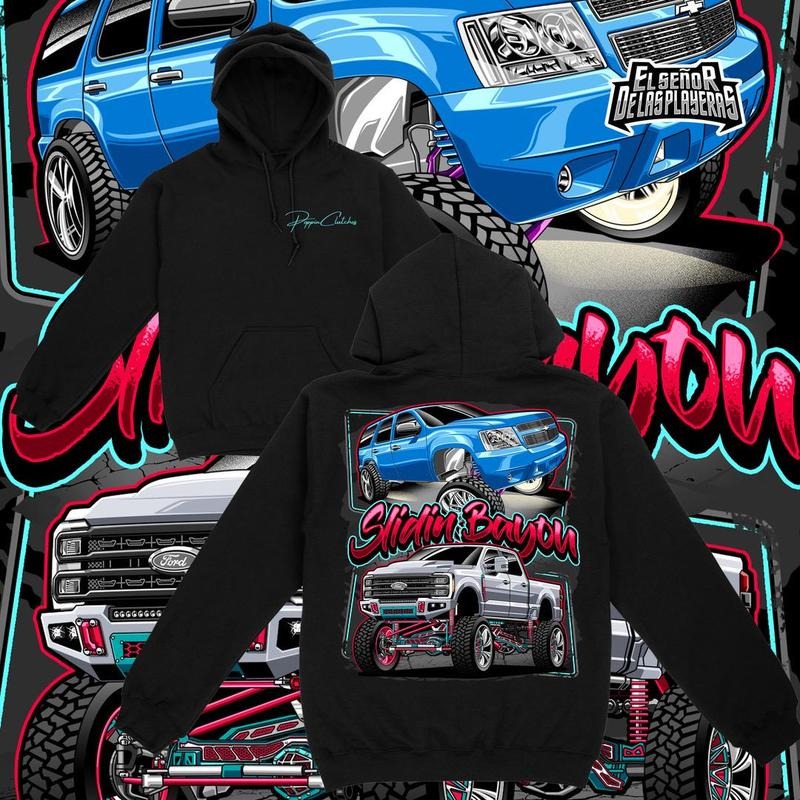 Slidin Bayou T-shirt Sweatshirt Hoodies | HypeDripTees.com