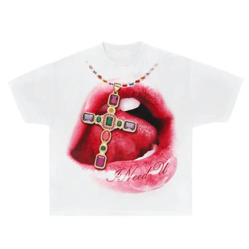 Slip I Need U T-shirt Gothic Harajuku Slip Goth Y2k Clothing Hoodie, Sweatshirt | HypeDripTees.com