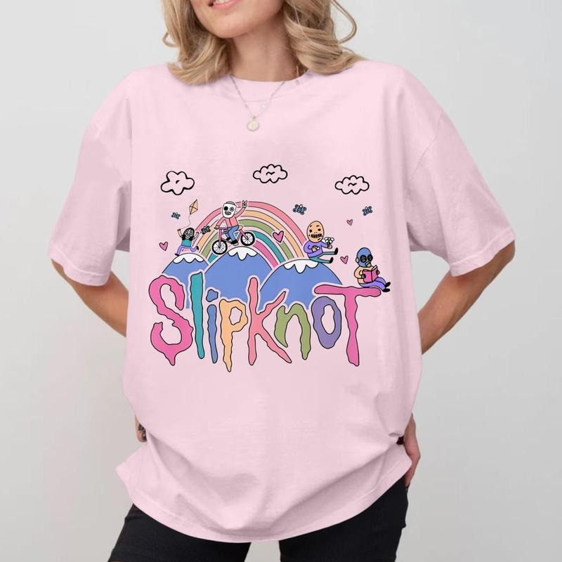 Slipknot Vintage T-Shirt, Slipknot T-Shirt, Slipknot Retro T-Shirt, Slipknot Tee, Slipknot Tour T-Shirt, Cute T-Shirt,...