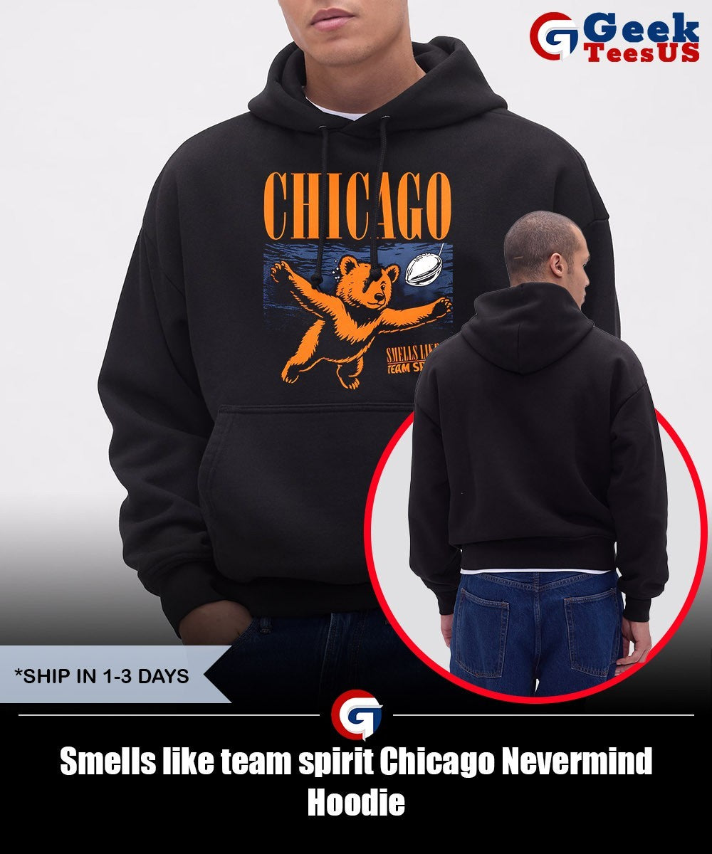 Smells like team spirit Chicago Nevermind shirt