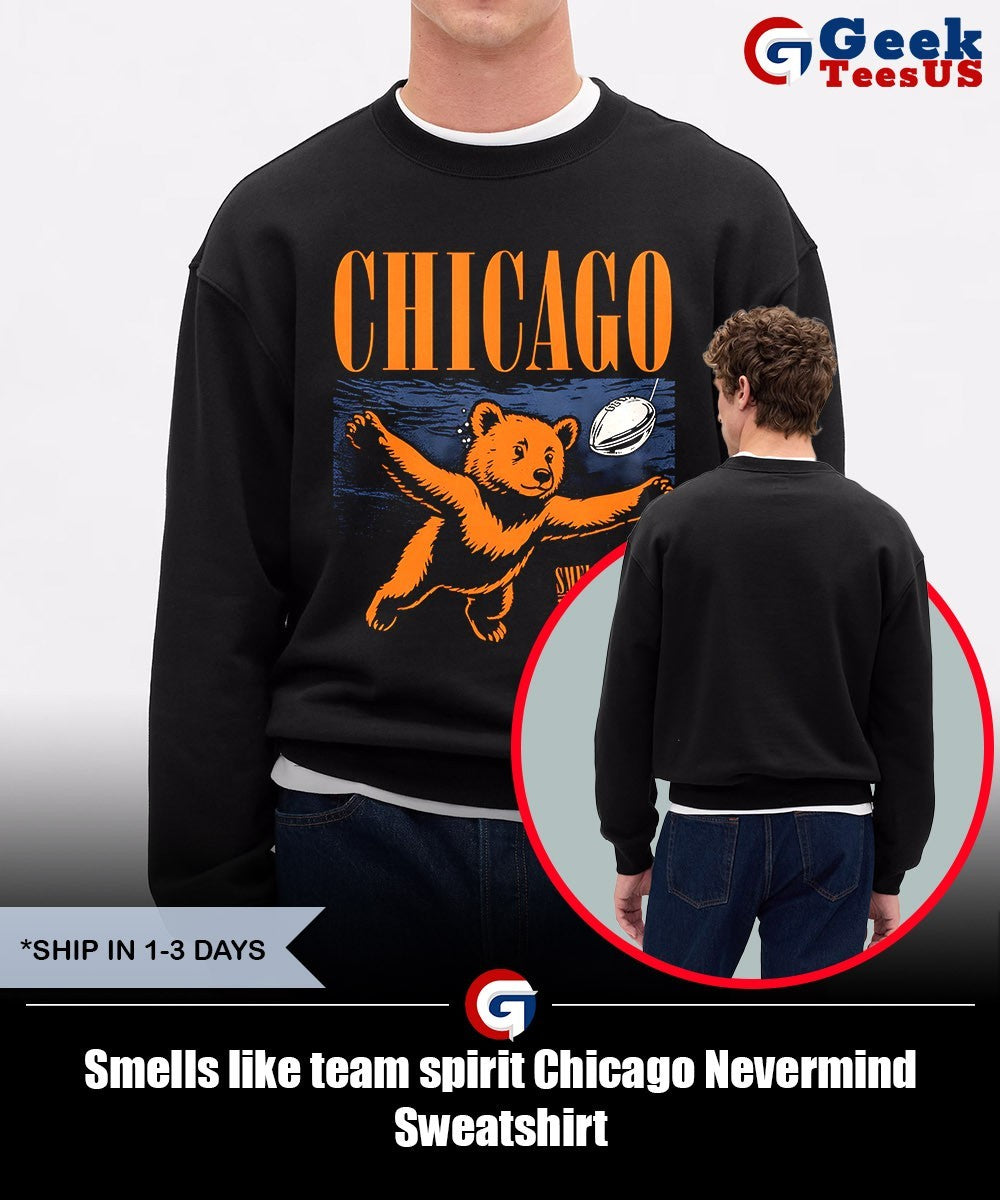 Smells like team spirit Chicago Nevermind shirt