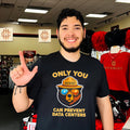 Smokey Bears only you can prevent data centers vintage shirt