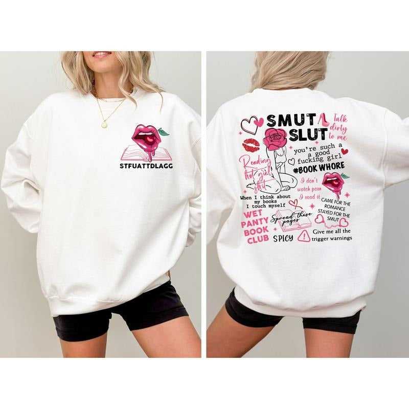 Smut Fan Sweatshirt, T-shirt, Hoodie, Smut Reader Shirt, Spicy Book Shirt, Bookish Merch, Spicy Booktok, Smut Lover Gift,...