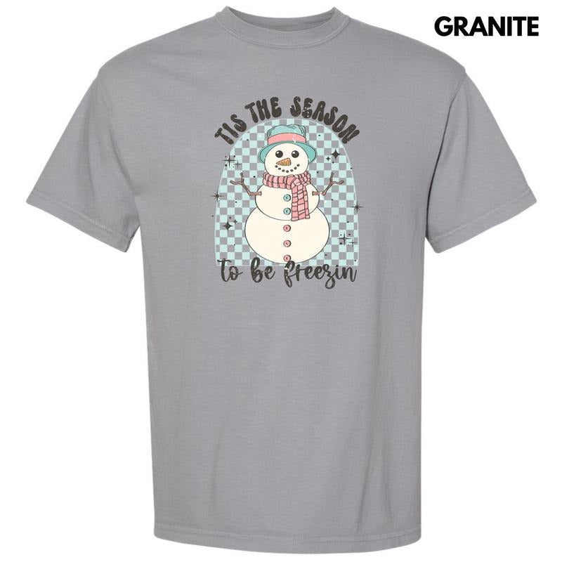 Snowman Be Freezin Comfort Colors T-Shirt 'NLB' Hoodie, Sweatshirt | HypeDripTees.com