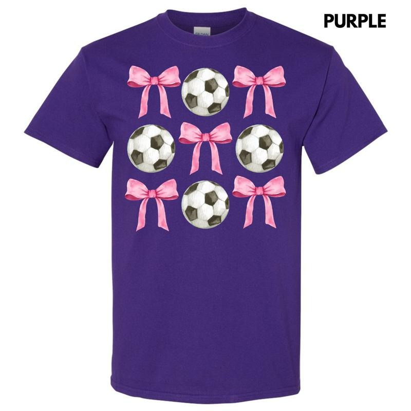 Soccer Coquette Collage Gildan Short Sleeve T-Shirt 'NLB' Hoodie, Sweatshirt | HypeDripTees.com
