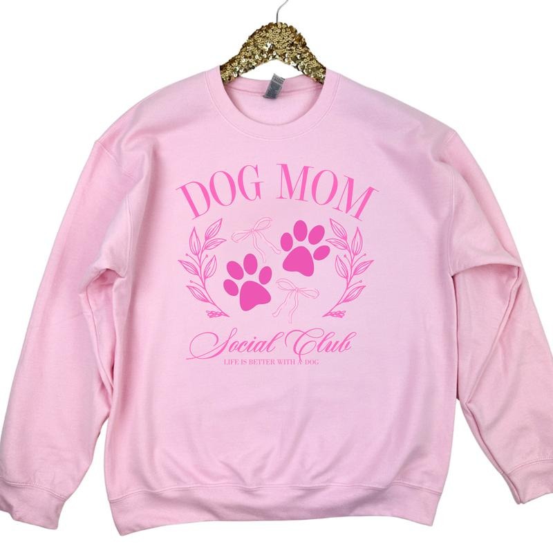 Social Dog Mom Club Sweatshirt 'NLB' T-Shirts, Hoodie | HypeDripTees.com