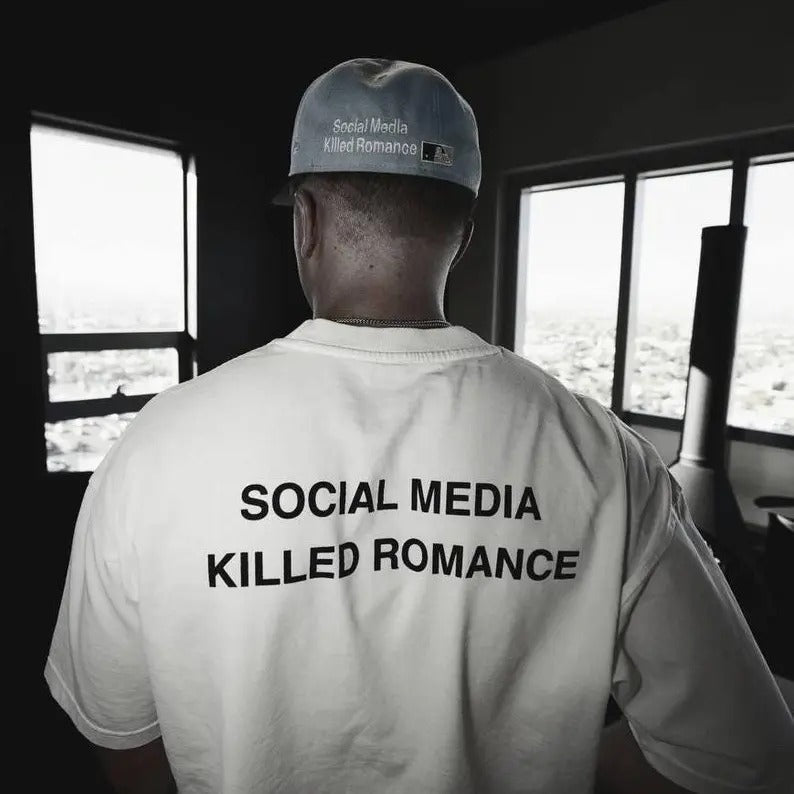Social Media Klled Romance | Classic Unisex Crew Neck T-Shirt | romance shirt Hoodie, Sweatshirt | HypeDripTees.com