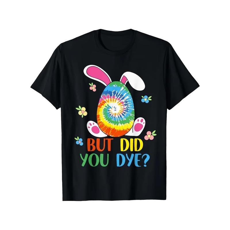 Soft tie dye Easter egg print T-shirt Made in USA Hoodie, Sweatshirt | HypeDripTees.com