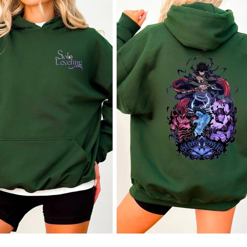 Solo Leveling Arise Shirt, Manga Sweatshirt, Anime Hoodie, Anime Lovers shirt, All Season Outfit | HypeDripTees.com