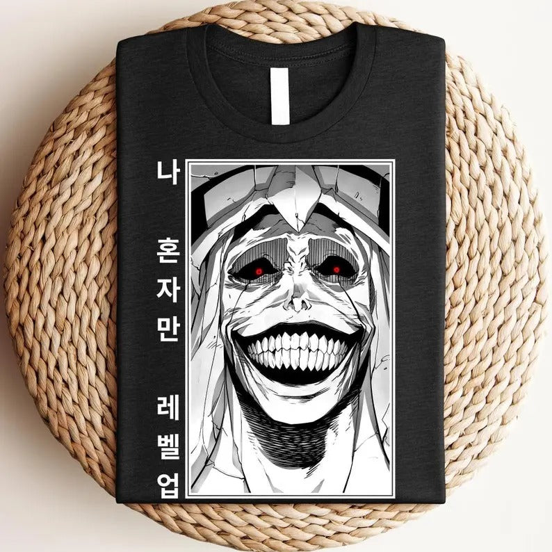 Solo Leveling God Shirt, Anime Tshirt, Solo Level Shirt, Gift For Him, Gift For Her, Unisex Shirt, Anime Gifts, Creepy...