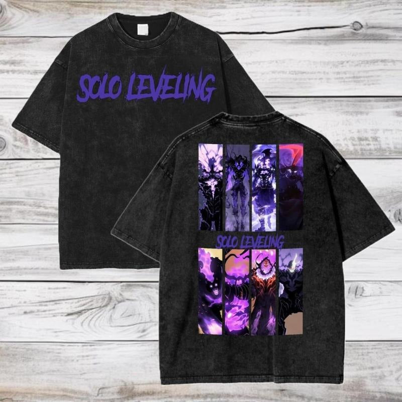 Solo Leveling Shirt, Solo Leveling Anime Shirt, Anime T-Shirt, Anime Gifts, Anime Shirt, Soft Fabric, Feels Great All...